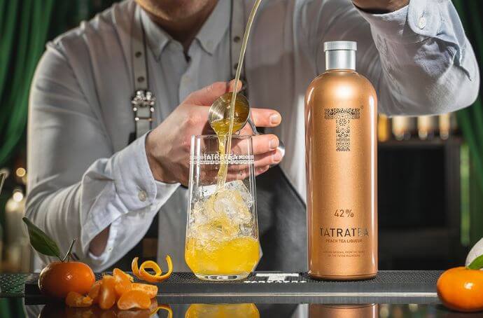TATRATEA PEACH TEA 42% LIKIER 0,7L koktajl